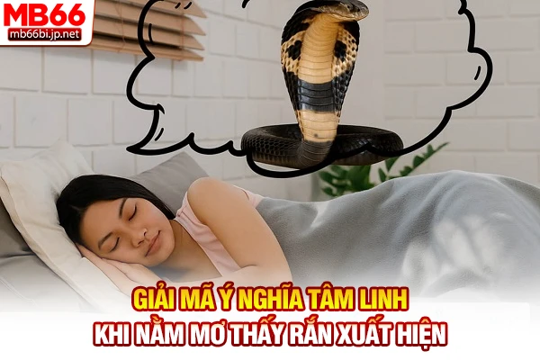Giải mã ý nghĩa tâm linh khi nằm mơ thấy rắn xuất hiện